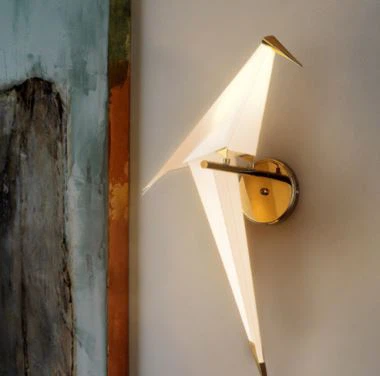 Modern dekoration inomhus vägglampa