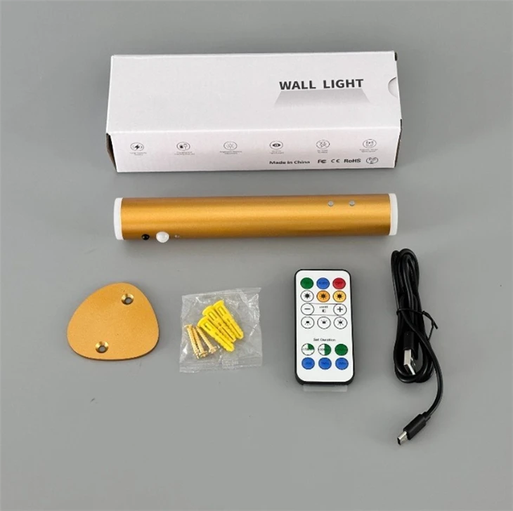 Battery Operated LED Wall Light Fixture